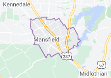 mansfield tx map